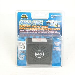 🔥Wolo BA-97 Back Up Alarm PRO-TEC Heavy-Duty Back-Up Alarm 12-24 Volt New